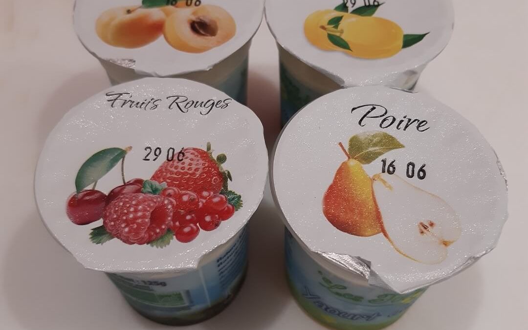 Yaourt de vache sur coulis de fruits BIO